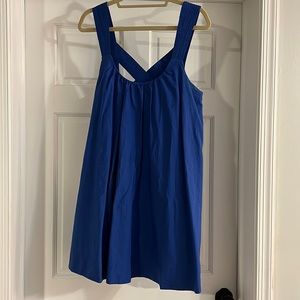 Royal blue cotton dress - Maeve - purchased at Anthropologie - Size Medium